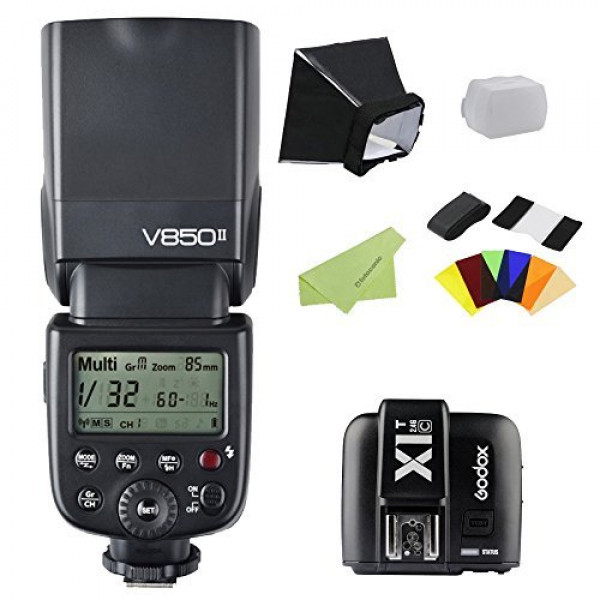 Godox VING v850ii 2,4 G HSS Li-Ion Flash Speedlite mit x1t-c Sender für Canon-34